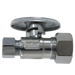 5/8 Inch OD Compression x 3/8 inch OD Compression Straight Ball Valve
