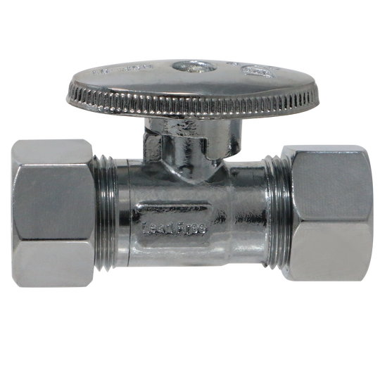 5/8 Inch OD COmpression x 5/8 Inch OD Compression Straight Valve