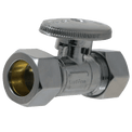 5/8 Inch OD COmpression x 5/8 Inch OD Compression Straight Valve