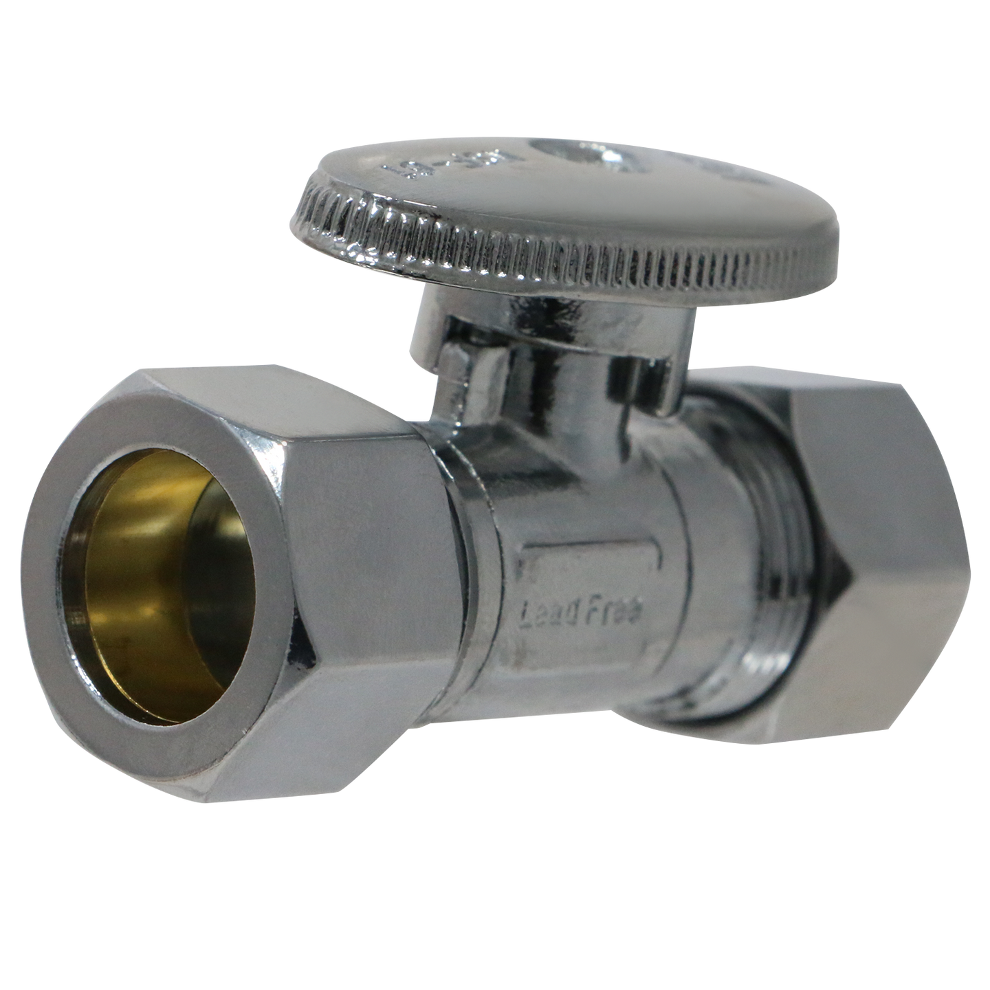 5/8 Inch OD COmpression x 5/8 Inch OD Compression Straight Valve