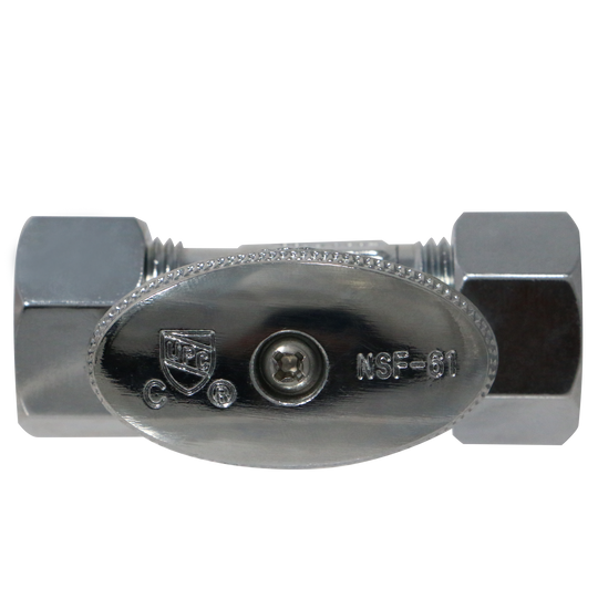 5/8 Inch OD COmpression x 5/8 Inch OD Compression Straight Valve