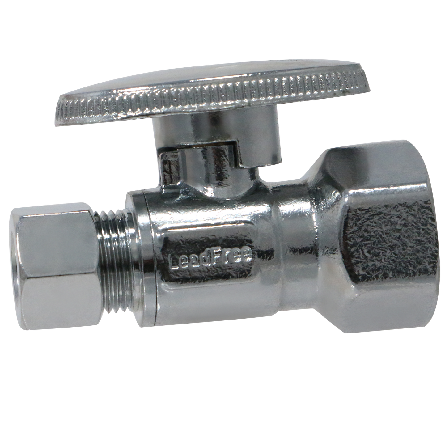 1/2 Inch FNPT x 3/8 Inch OD Compression Straight