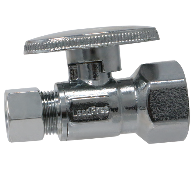 1/2 Inch FNPT x 3/8 Inch OD Compression Straight