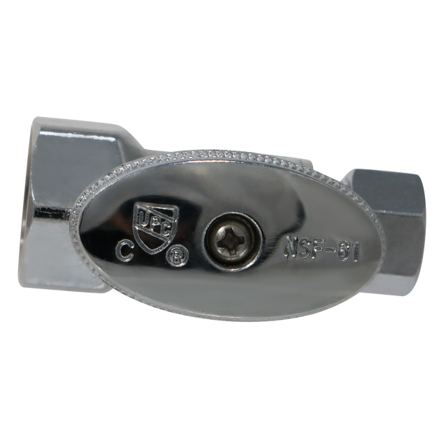 1/2 Inch FNPT x 3/8 Inch OD Compression Straight