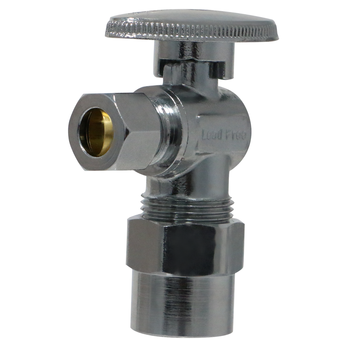 1/2 Inch CPVC x 3/8 Inch OD Compression Angle Valve
