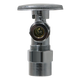 1/2 Inch CPVC x 3/8 Inch OD Compression Angle Valve