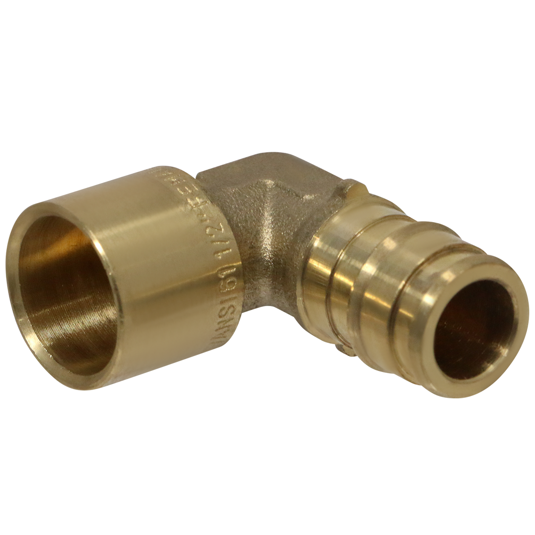 Pex-A Expansion 1/2 Inch x 1/2 Inch Male Elbow Sweat