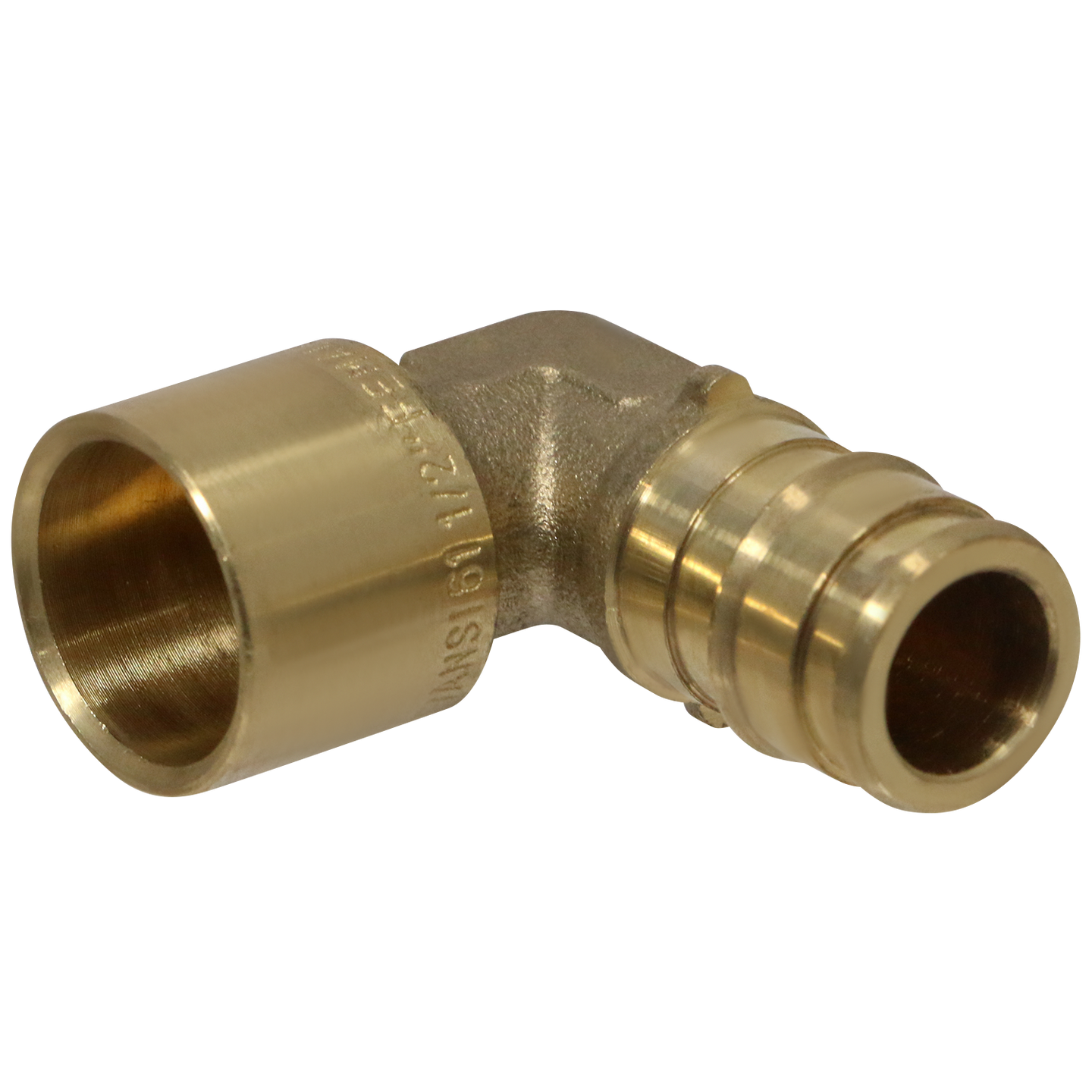 Pex-A Expansion 1/2 Inch x 1/2 Inch Male Elbow Sweat