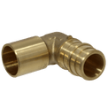 Pex-A Expansion 3/4 Inch x 3/4 Inch Male Elbow Sweat