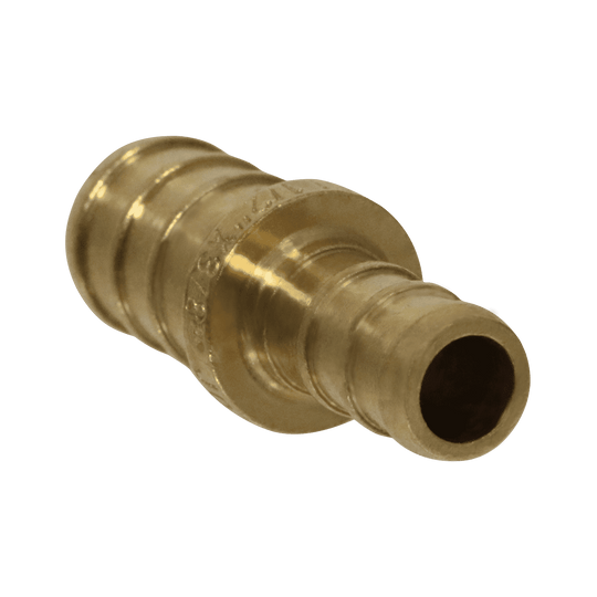 1/2 Inch x 3/8 Inch PEX-B Barb Crimp Reducing Coupling