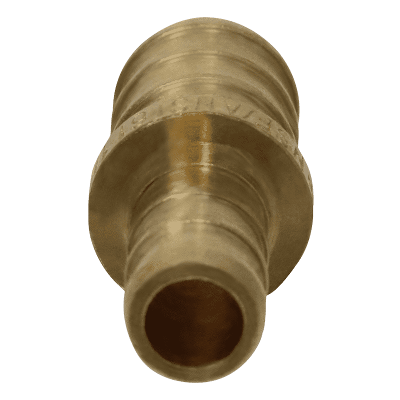 1/2 Inch x 3/8 Inch PEX-B Barb Crimp Reducing Coupling
