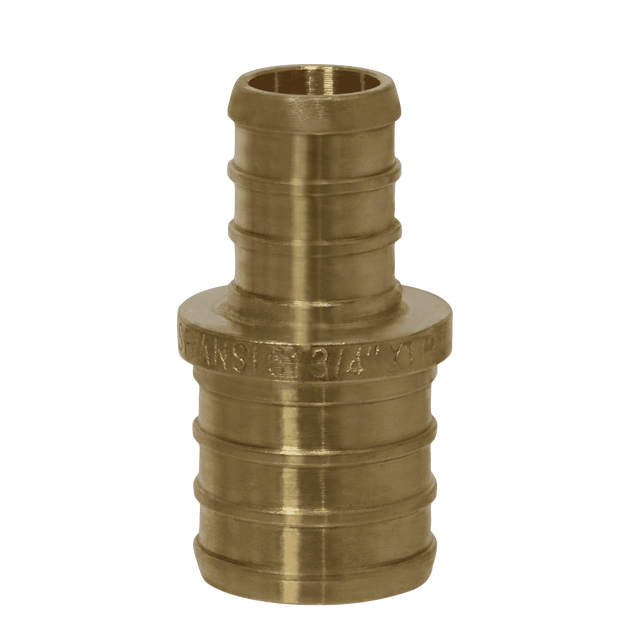 3/4 Inch x 1/2 Inch PEX-B Barb Crimp Reducing Coupling