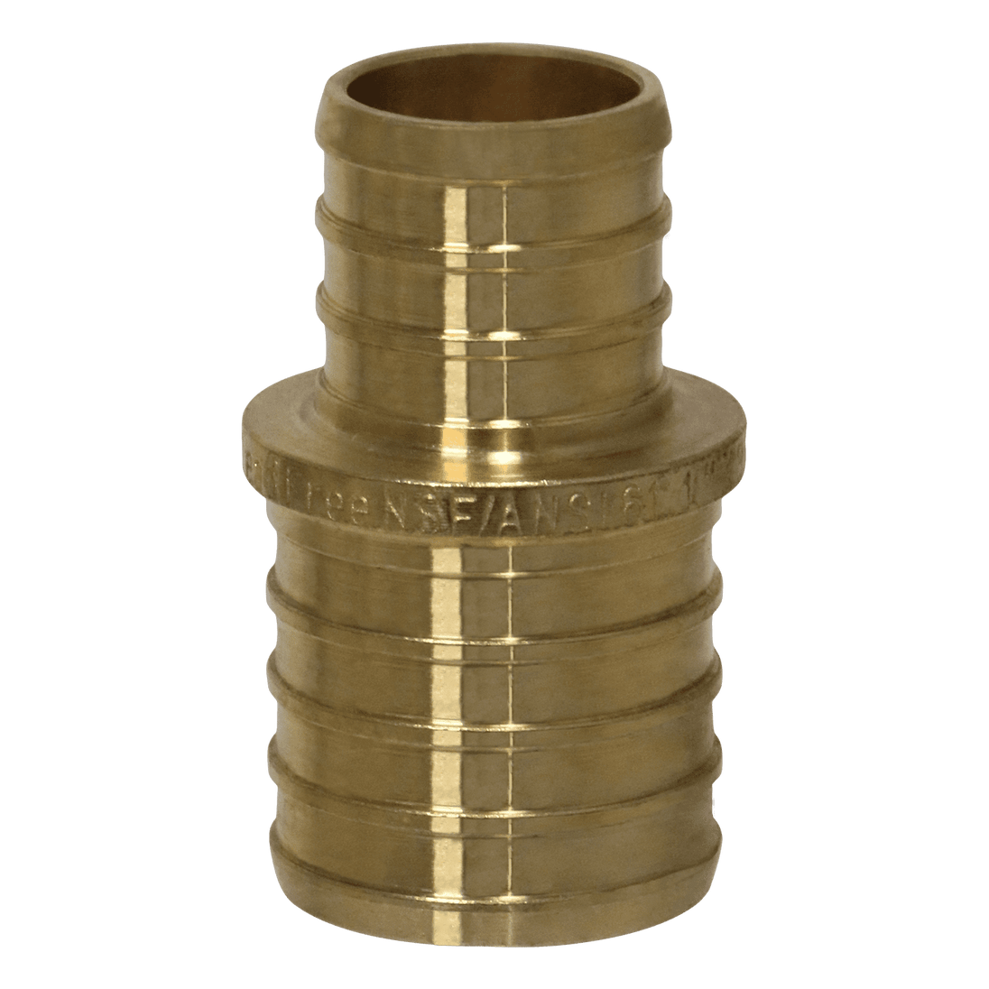 1 Inch x 3/4 Inch PEX-B Barb Crimp Reducing Coupling