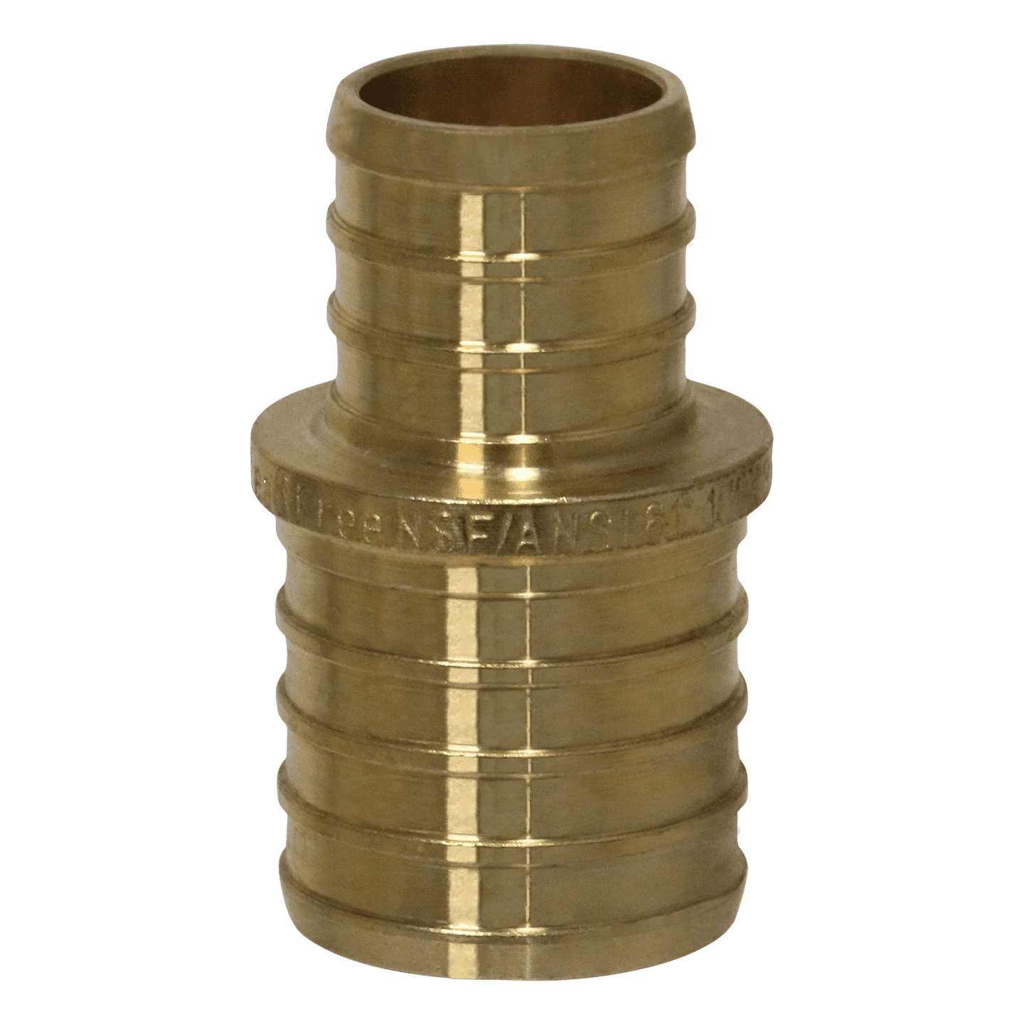 1 Inch x 3/4 Inch PEX-B Barb Crimp Reducing Coupling