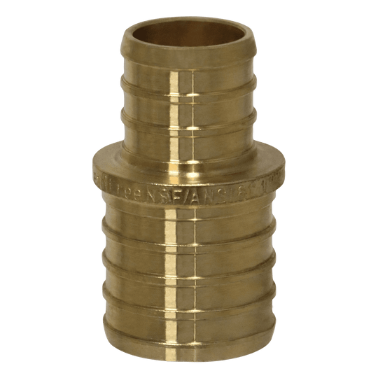 1 Inch x 3/4 Inch PEX-B Barb Crimp Reducing Coupling