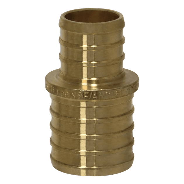 1 Inch x 3/4 Inch PEX-B Barb Crimp Reducing Coupling