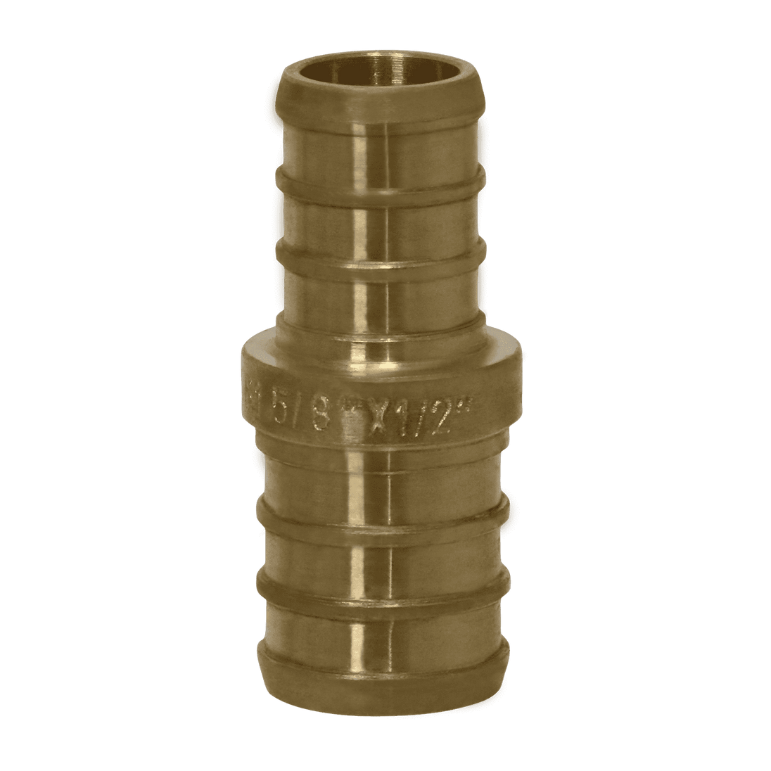 1/2 Inch x 5/8 Inch PEX-B Barb Crimp Reducing Coupling