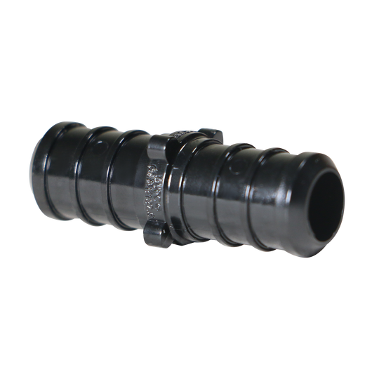 1/2 inch PEX-B Barb Crimp Poly Coupling