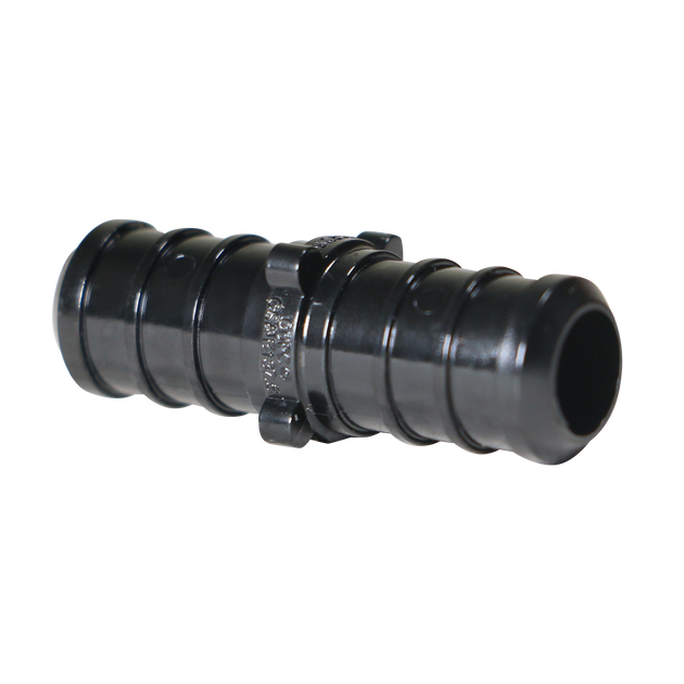 1/2 inch PEX-B Barb Crimp Poly Coupling