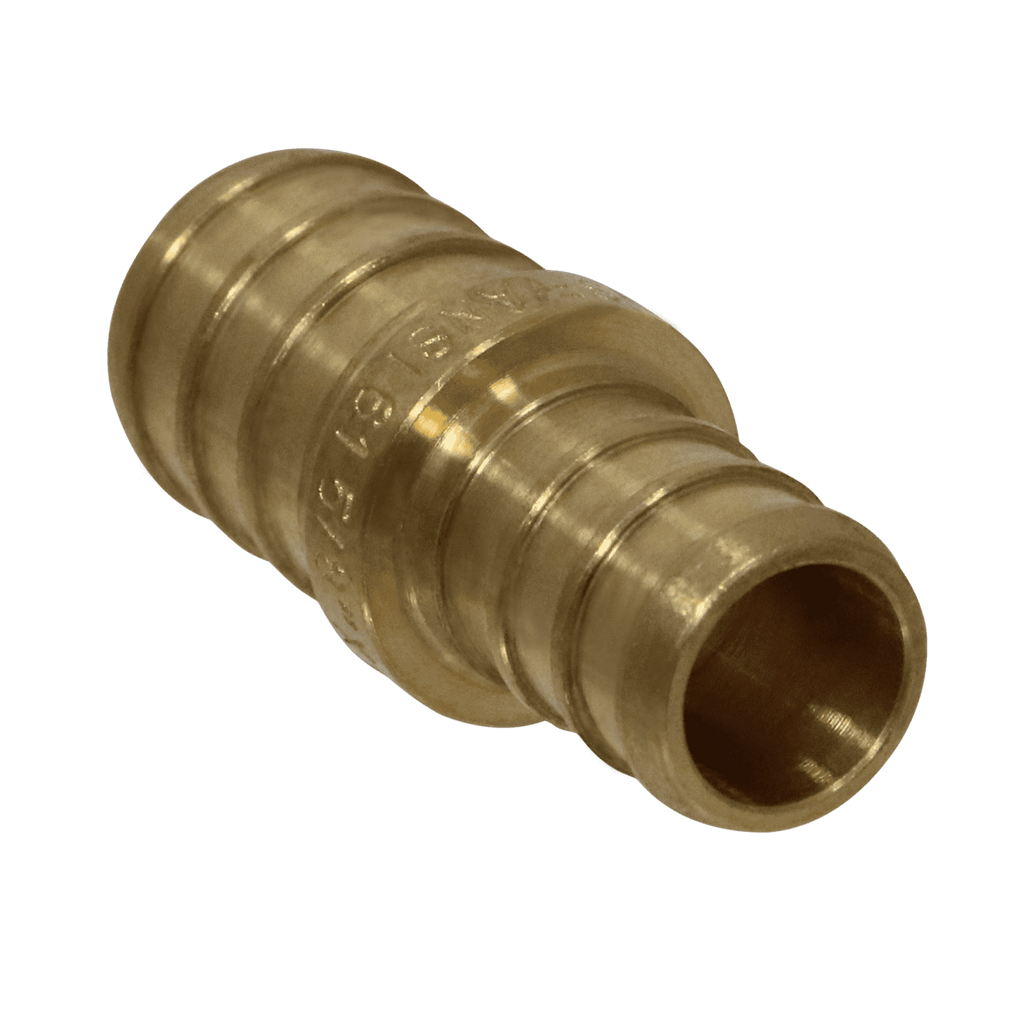 1/2 Inch x 5/8 Inch PEX-B Barb Crimp Reducing Coupling