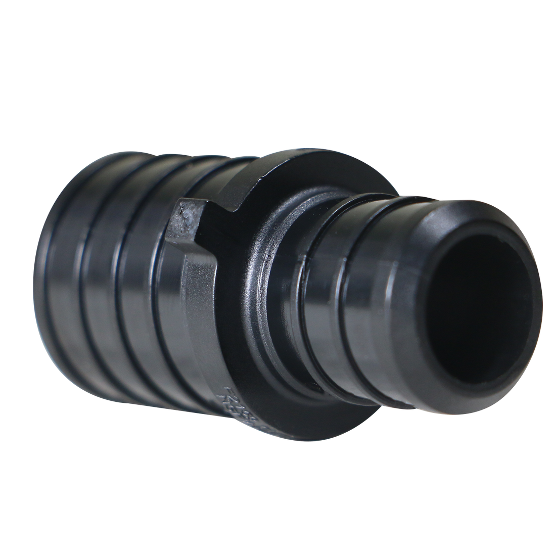 1 inch x 3/4 inch PEX-B Barb Crimp Poly Coupling