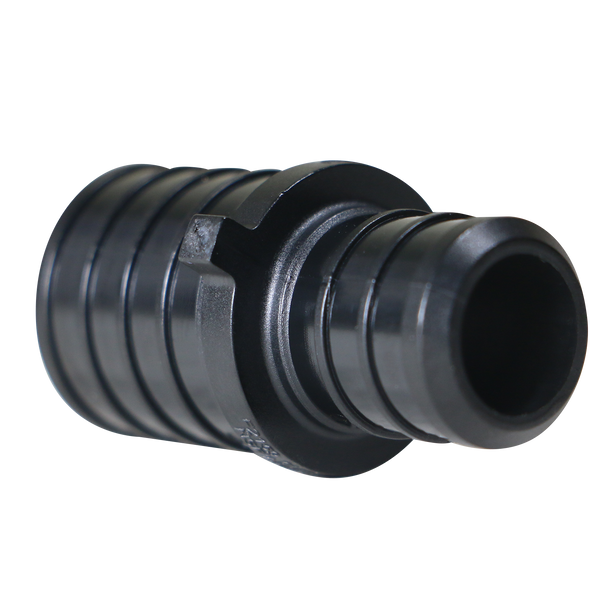1 inch x 3/4 inch PEX-B Barb Crimp Poly Coupling