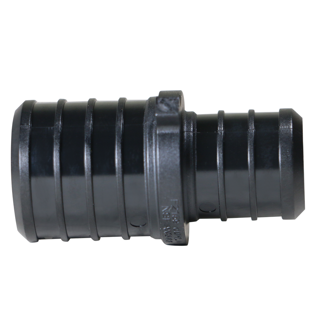 1 inch x 3/4 inch PEX-B Barb Crimp Poly Coupling