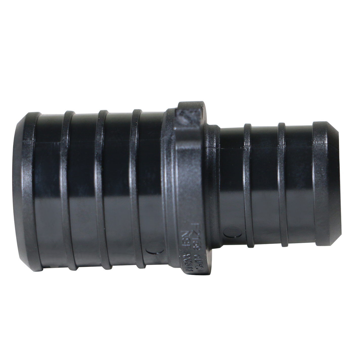 1 inch x 3/4 inch PEX-B Barb Crimp Poly Coupling