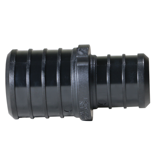 1 inch x 3/4 inch PEX-B Barb Crimp Poly Coupling