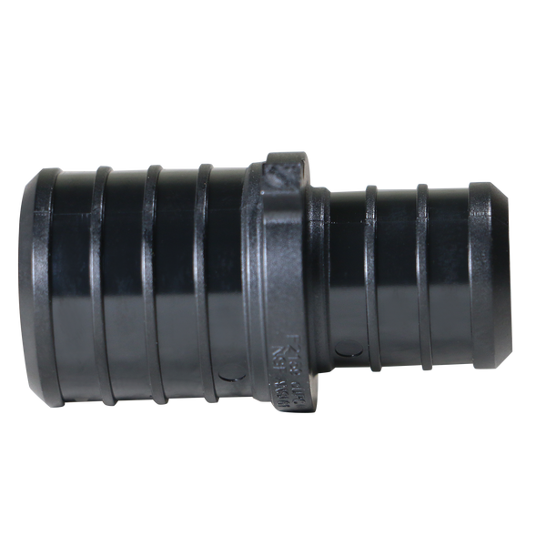 1 inch x 3/4 inch PEX-B Barb Crimp Poly Coupling