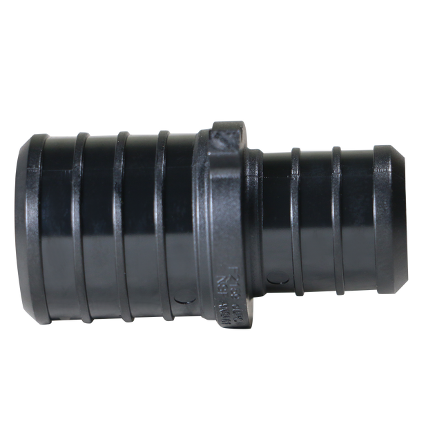 1 inch x 3/4 inch PEX-B Barb Crimp Poly Coupling