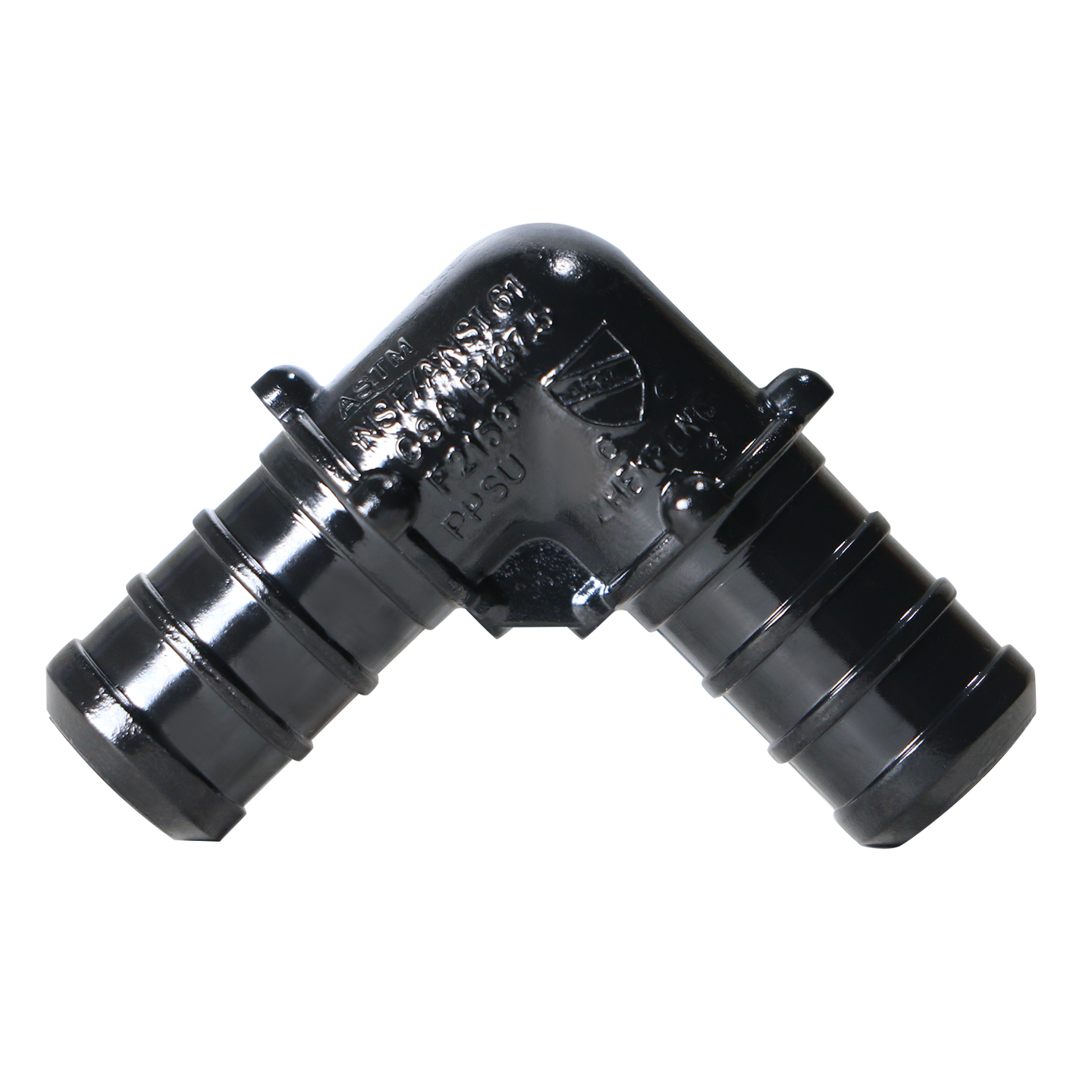 1/2 Inch PEX-B Barb Crimp Poly Alloy Elbow