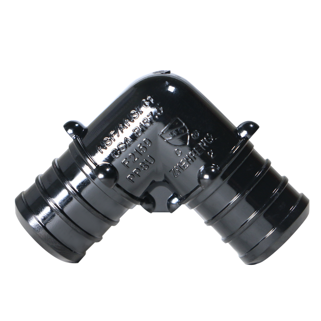 3/4 Inch PEX-B Barb Crimp Poly Alloy Elbow