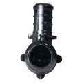 3/4 Inch X 1/2 Inch PEX-B Barb Crimp Poly Alloy Elbow