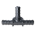 3/8 Inch PEX-B Barb Crimp Poly Alloy Tee