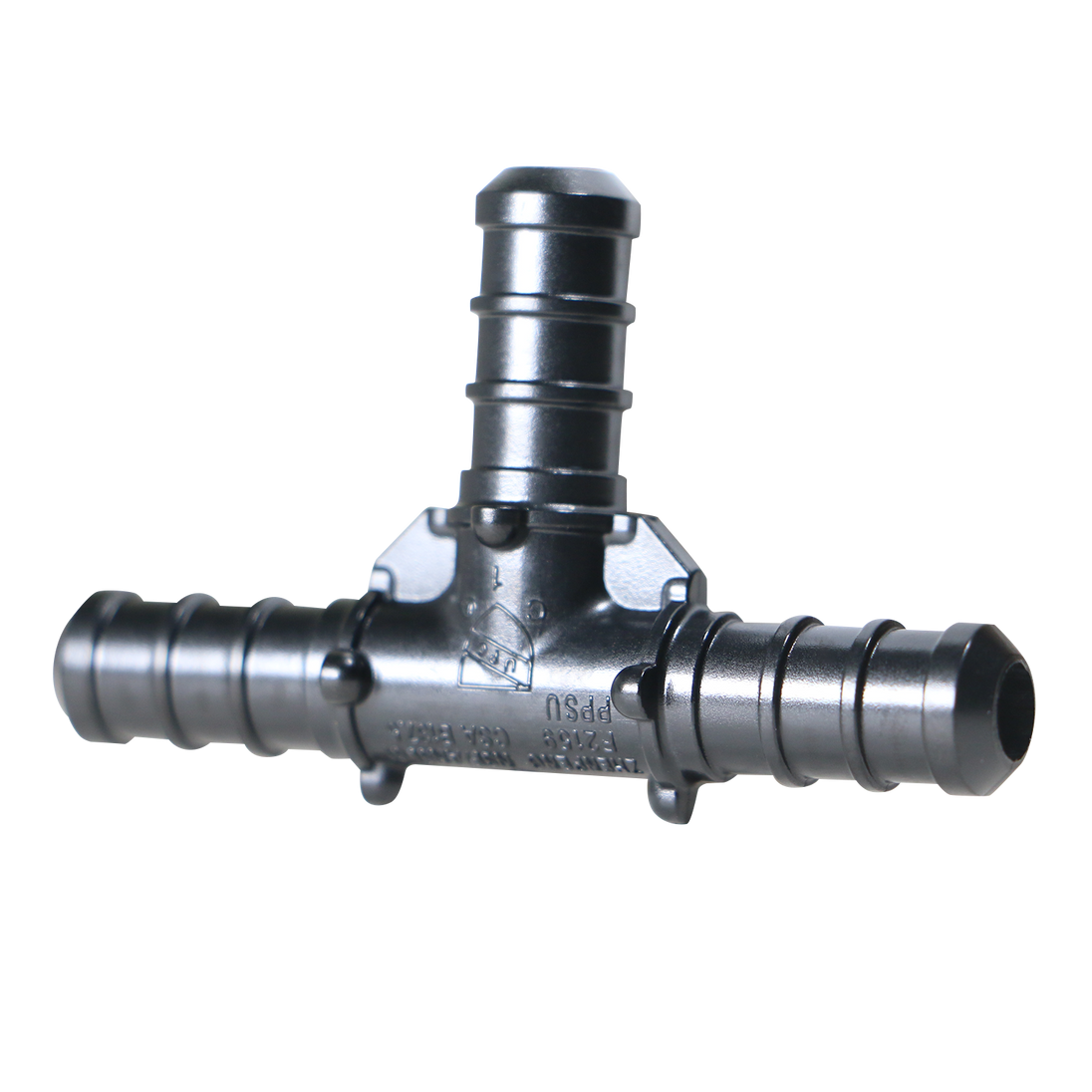 3/8 Inch PEX-B Barb Crimp Poly Alloy Tee