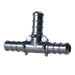 3/8 Inch PEX-B Barb Crimp Poly Alloy Tee