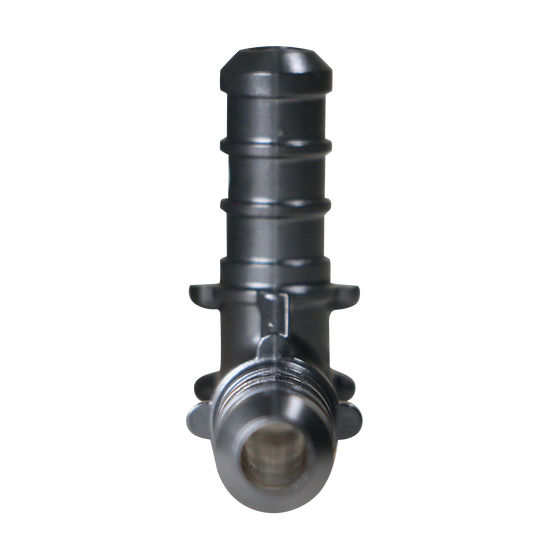 3/8 Inch PEX-B Barb Crimp Poly Alloy Tee