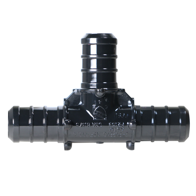 1/2 Inch PEX-B Barb Crimp Poly Alloy Tee