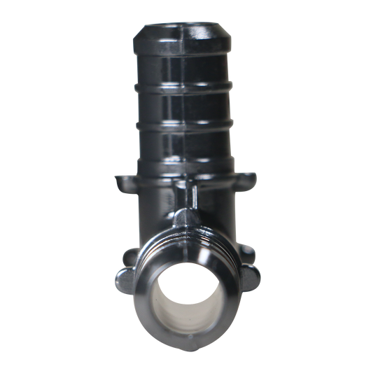 1/2 Inch PEX-B Barb Crimp Poly Alloy Tee
