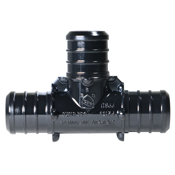 3/4 Inch PEX-B Barb Crimp Poly Alloy Tee