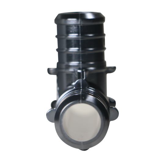3/4 Inch PEX-B Barb Crimp Poly Alloy Tee