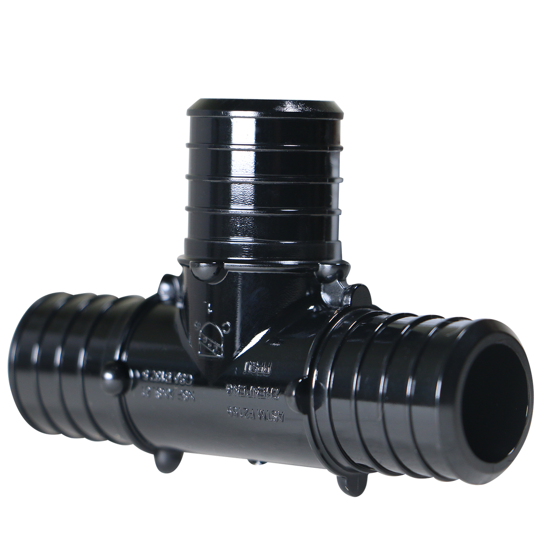 1 Inch PEX-B Barb Crimp Poly Alloy Tee