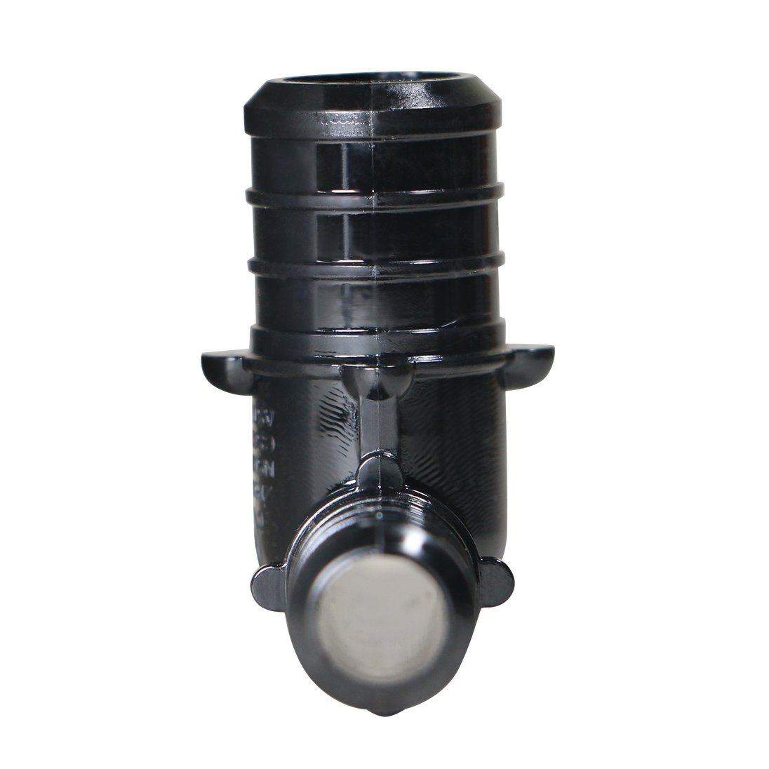 1/2 Inch X 1/2 Inch X 3/4 Inch PEX-B Barb Crimp Poly Alloy Tee