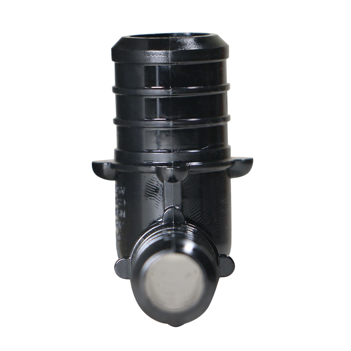 1/2 Inch X 1/2 Inch X 3/4 Inch PEX-B Barb Crimp Poly Alloy Tee