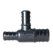 3/4 Inch X 1/2 Inch X 1/2 Inch PEX-B Barb Crimp Poly Alloy Tee
