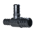 3/4 Inch X 1/2 Inch X 1/2 Inch PEX-B Barb Crimp Poly Alloy Tee
