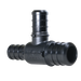 3/4 Inch X 1/2 Inch X 1/2 Inch PEX-B Barb Crimp Poly Alloy Tee