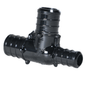 3/4 Inch X 1/2 Inch X 3/4 Inch PEX-B Barb Crimp Poly Alloy Tee