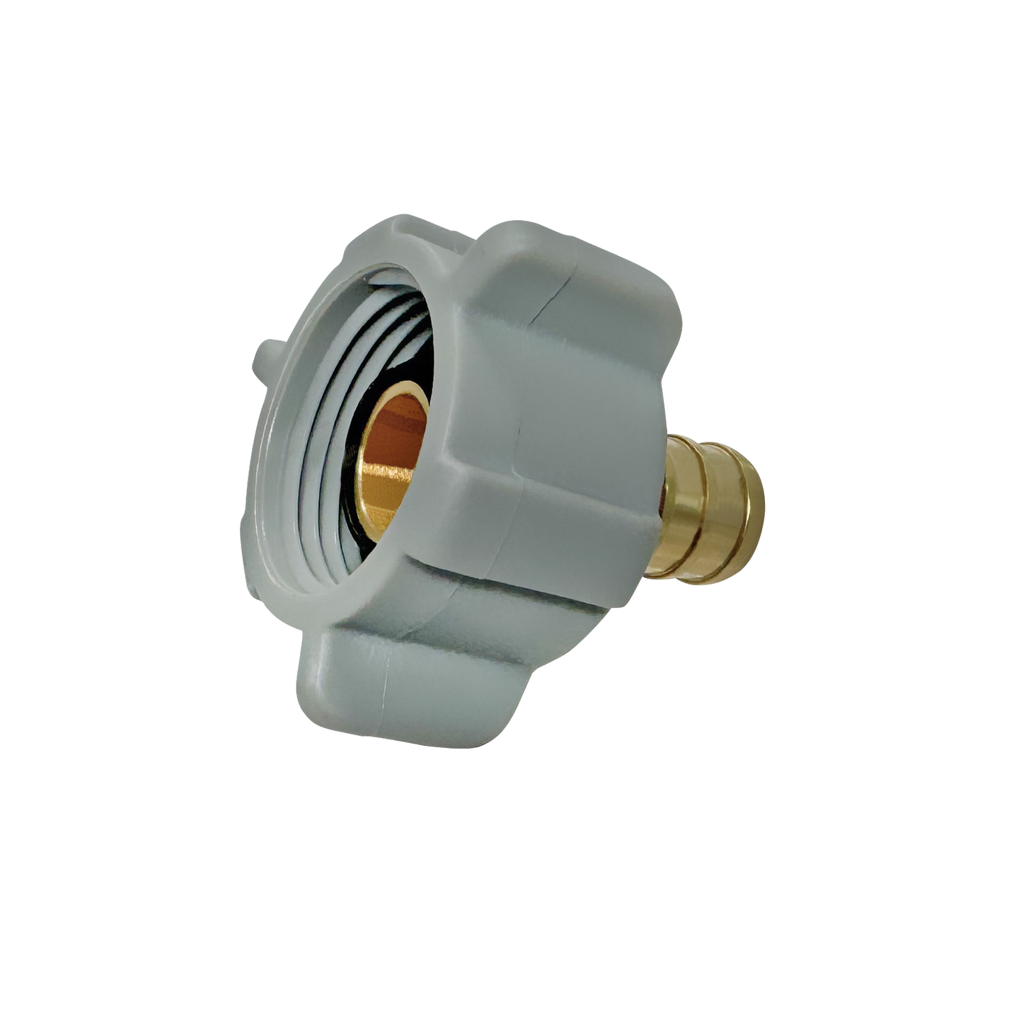 1/2 inch PEX-B Barb x 7/8 inch FNPT Swivel